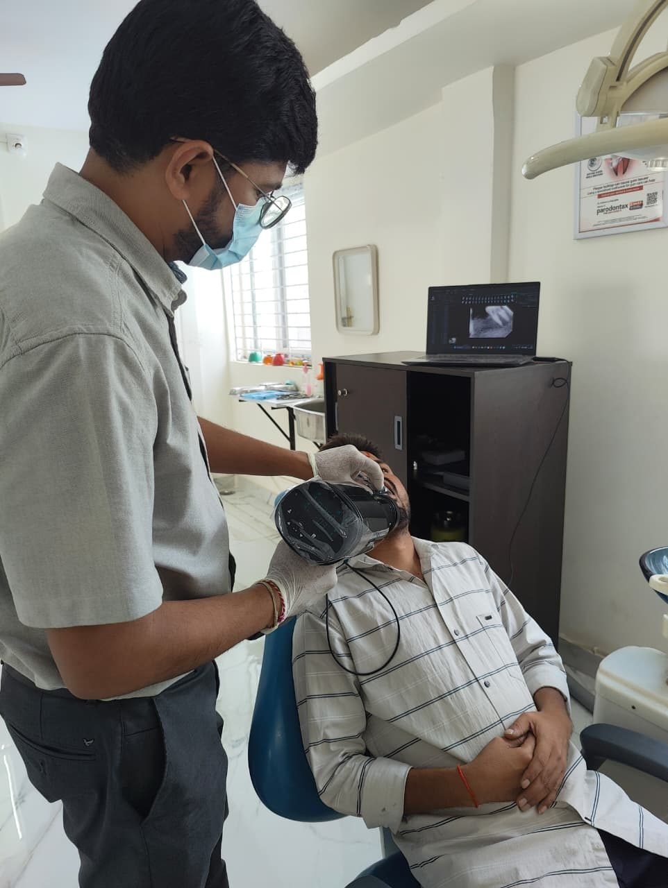 X-Ray Scan in Progress